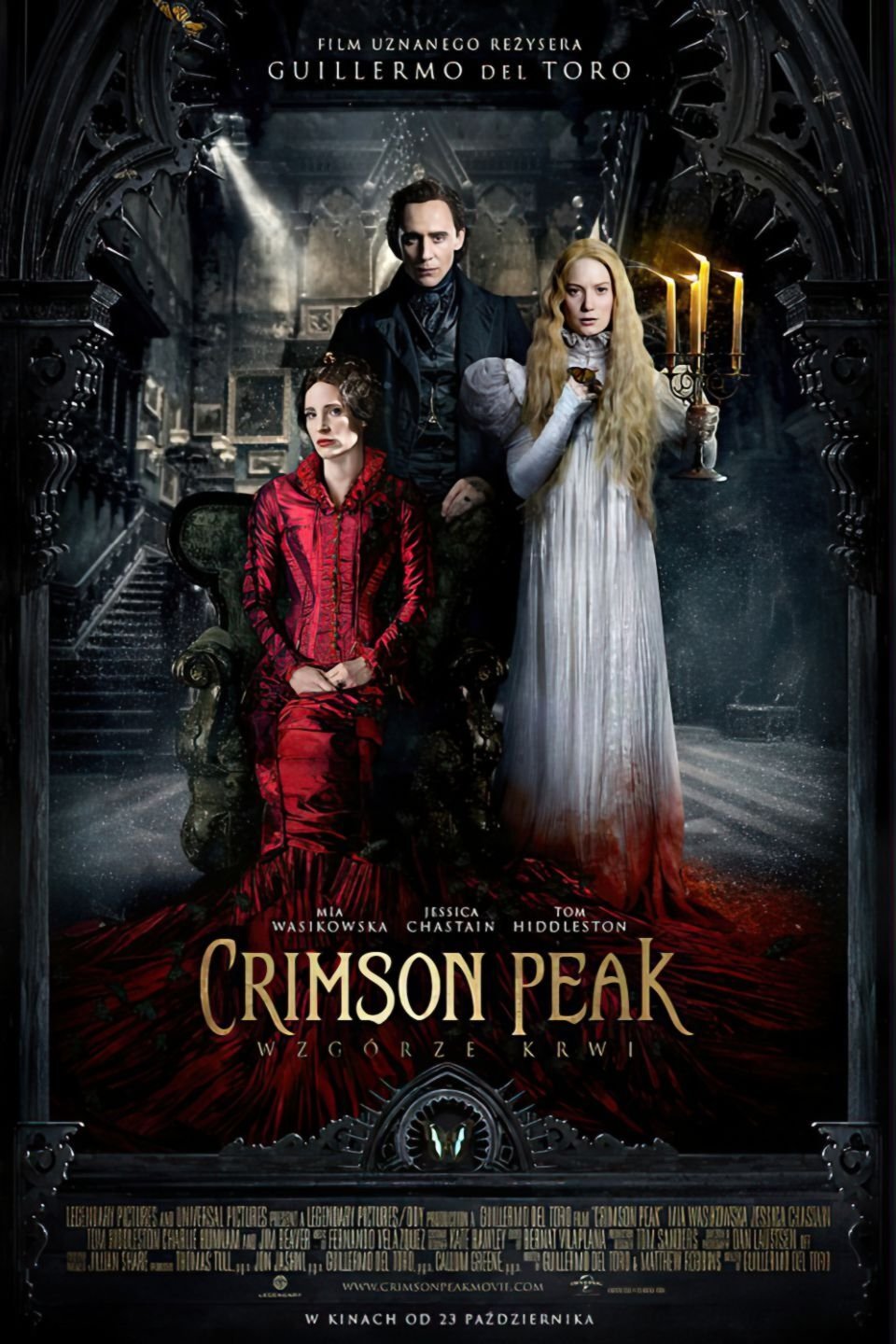 Oglądaj Crimson Peak. Wzgórze krwi