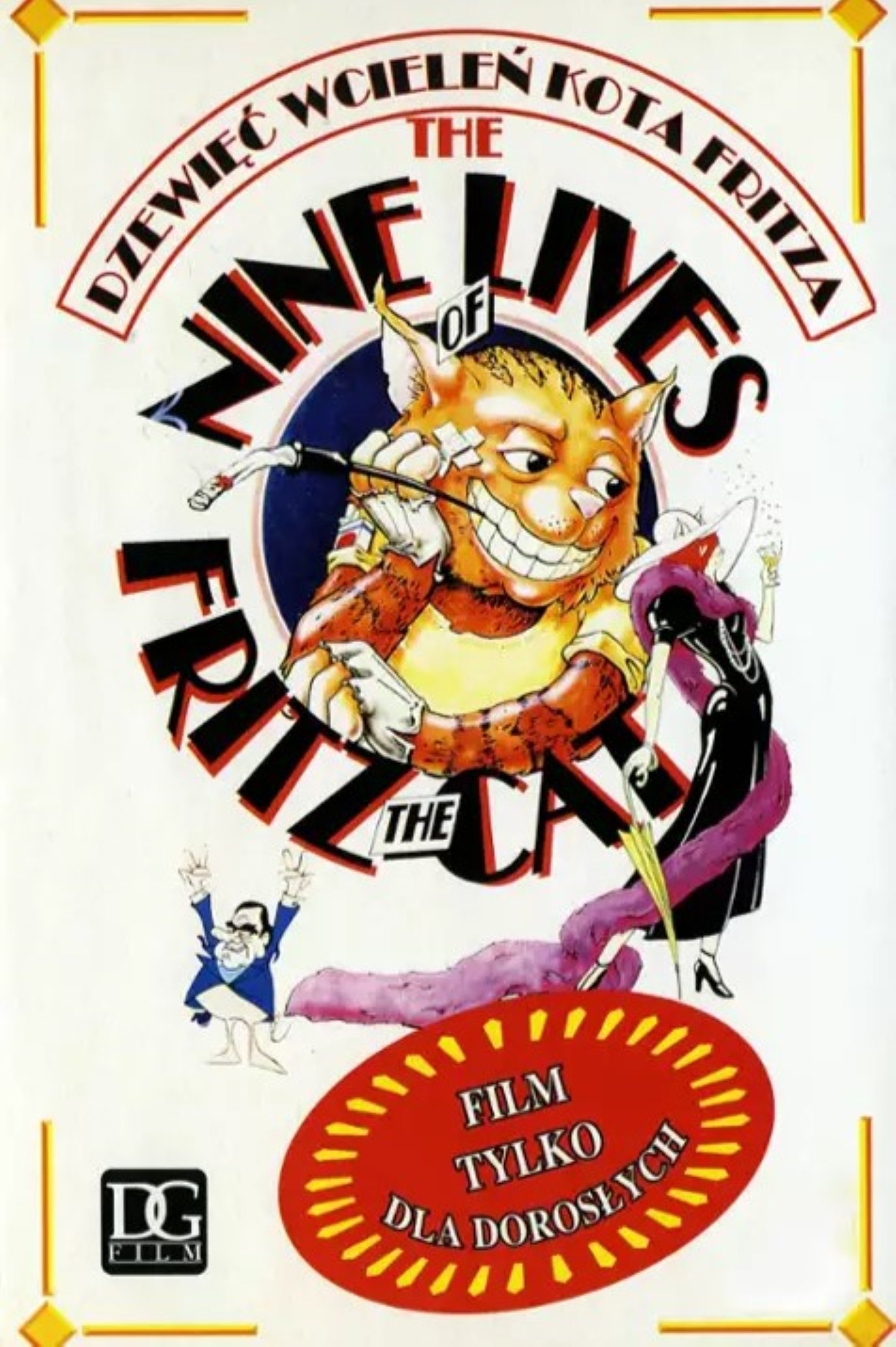 Oglądaj Dziewięć wcieleń kota Fritza