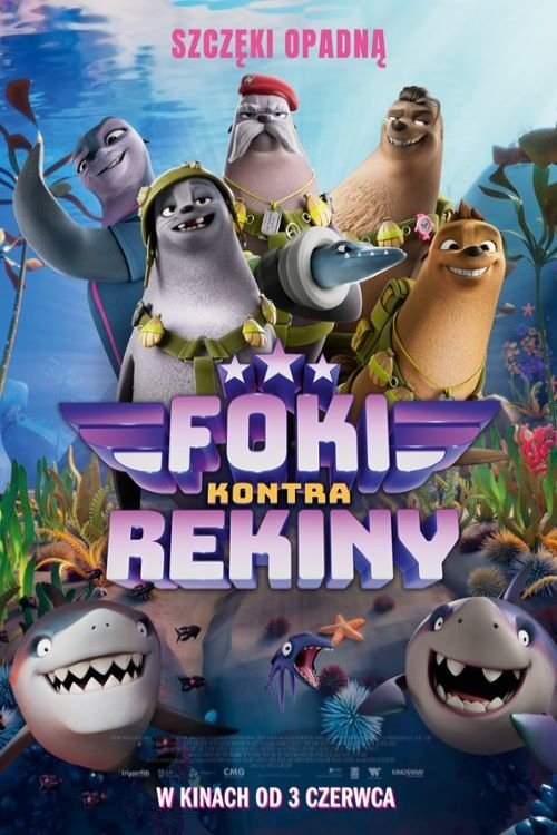 Oglądaj Foki kontra rekiny