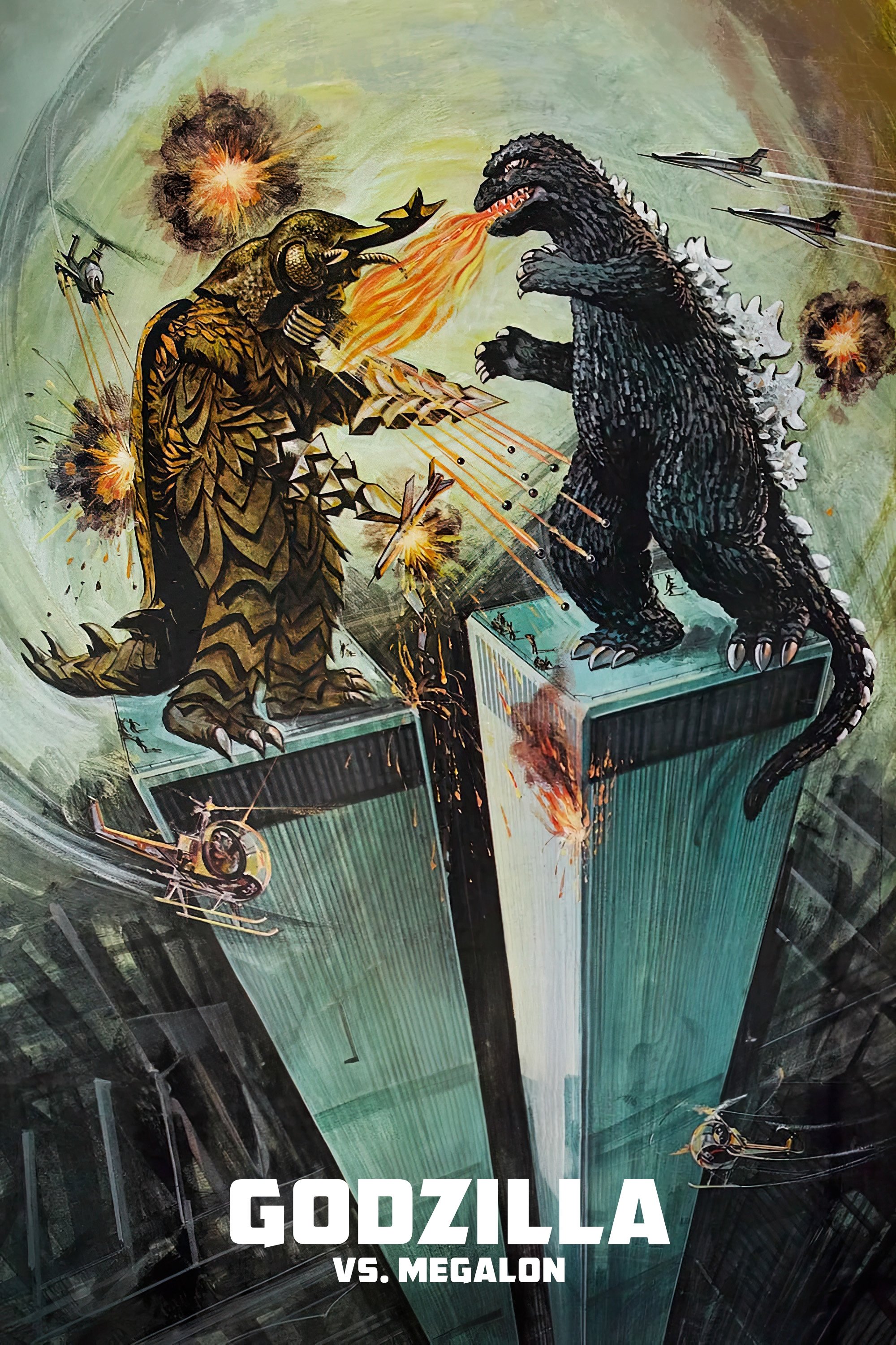 Oglądaj Godzilla kontra Megalon