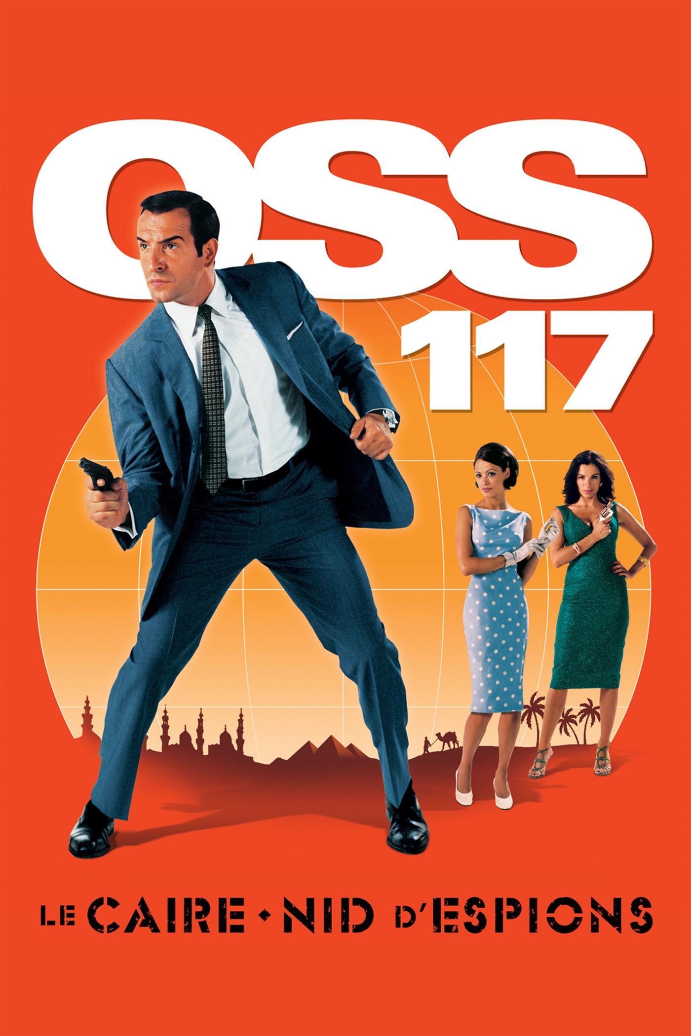 Oglądaj OSS 117 - Kair, gniazdo szpiegów