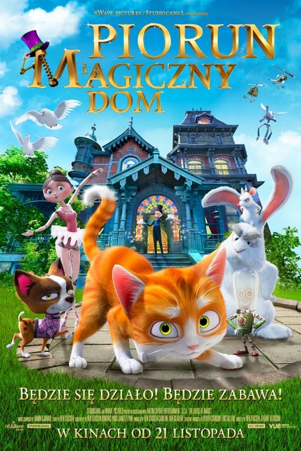 Oglądaj Piorun i magiczny dom