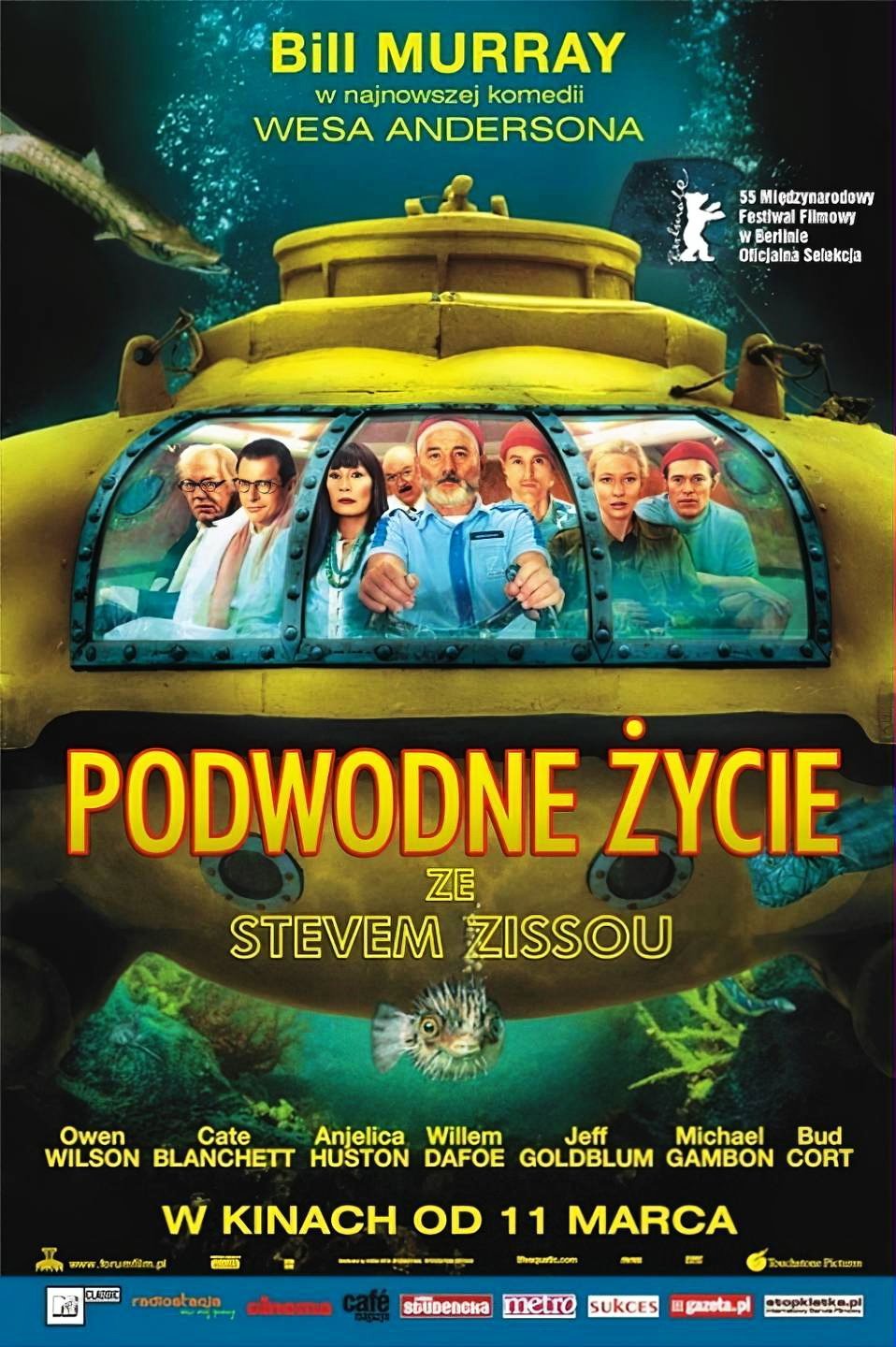 Oglądaj Podwodne życie ze Stevem Zissou