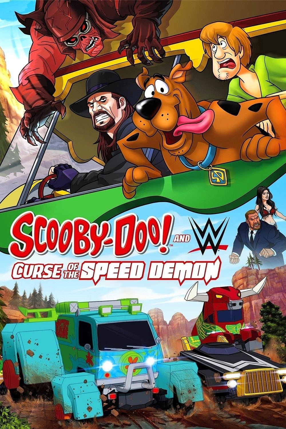 Oglądaj Scooby-Doo i WWE: Potworny wyścig