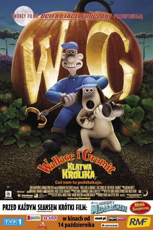 Oglądaj Wallace i Gromit: Klątwa królika